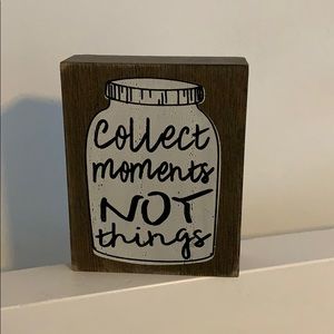 Wood decor sign from hobby lobby